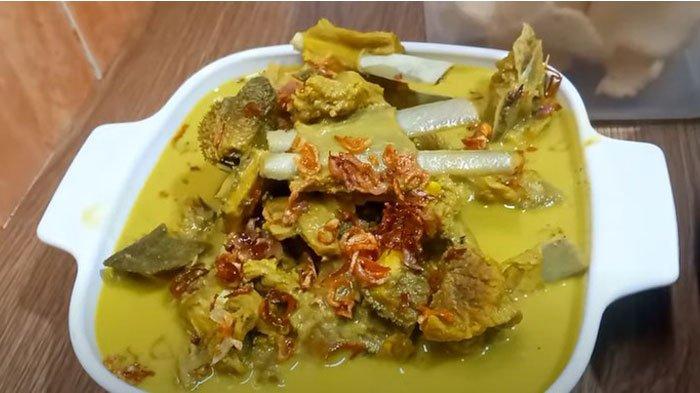 Masakan Khas Idul Adha - gulai kambing